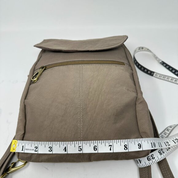Travelon Anti-theft Signature Slim Backpack, Sable One Size Sable main image 9